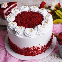 Red Velvet Cake Veg Regular